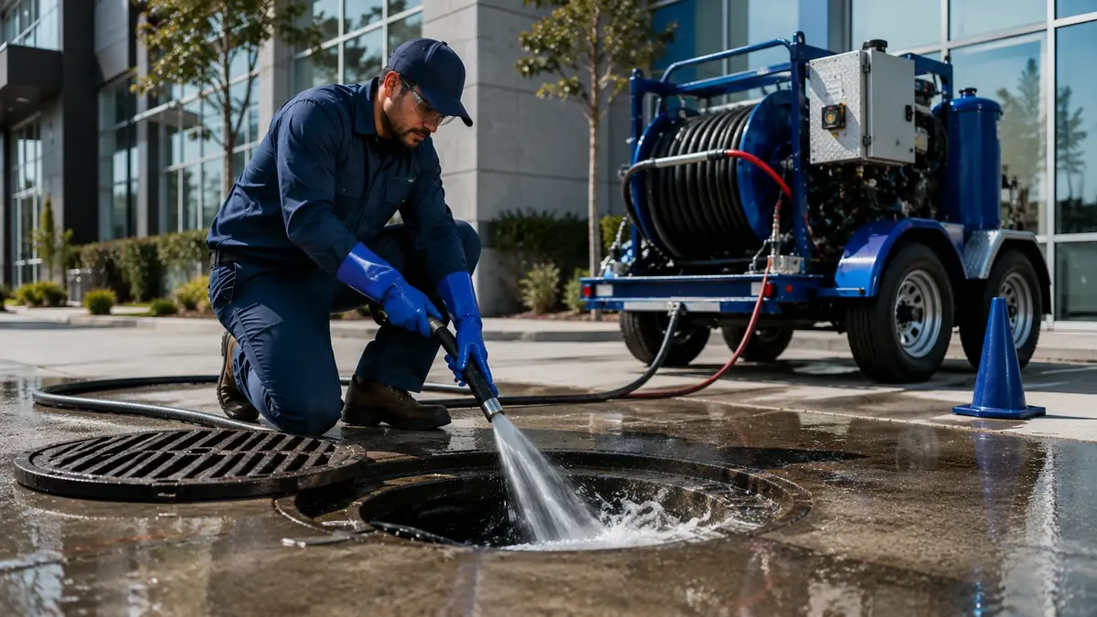 Commercial Hydro Jet Drain Cleaning in West Covina
